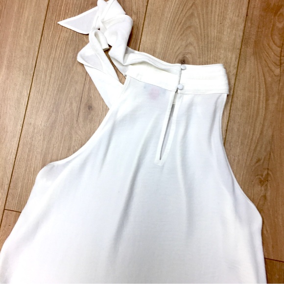 Vince Camuto white blouse tank top shirt workwear office career professional - Picture 4 of 6